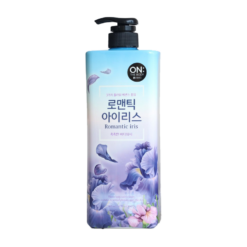 [On The Body] Sữa Tắm On The Body Romantic Iris Body Wash 875ml Hoa Diên Vĩ